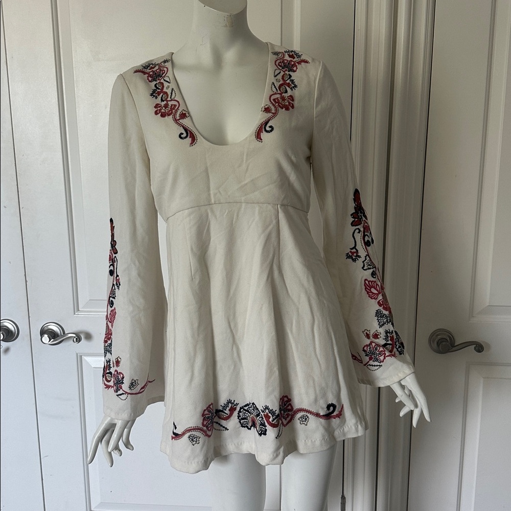 Free People Embroidered Dress